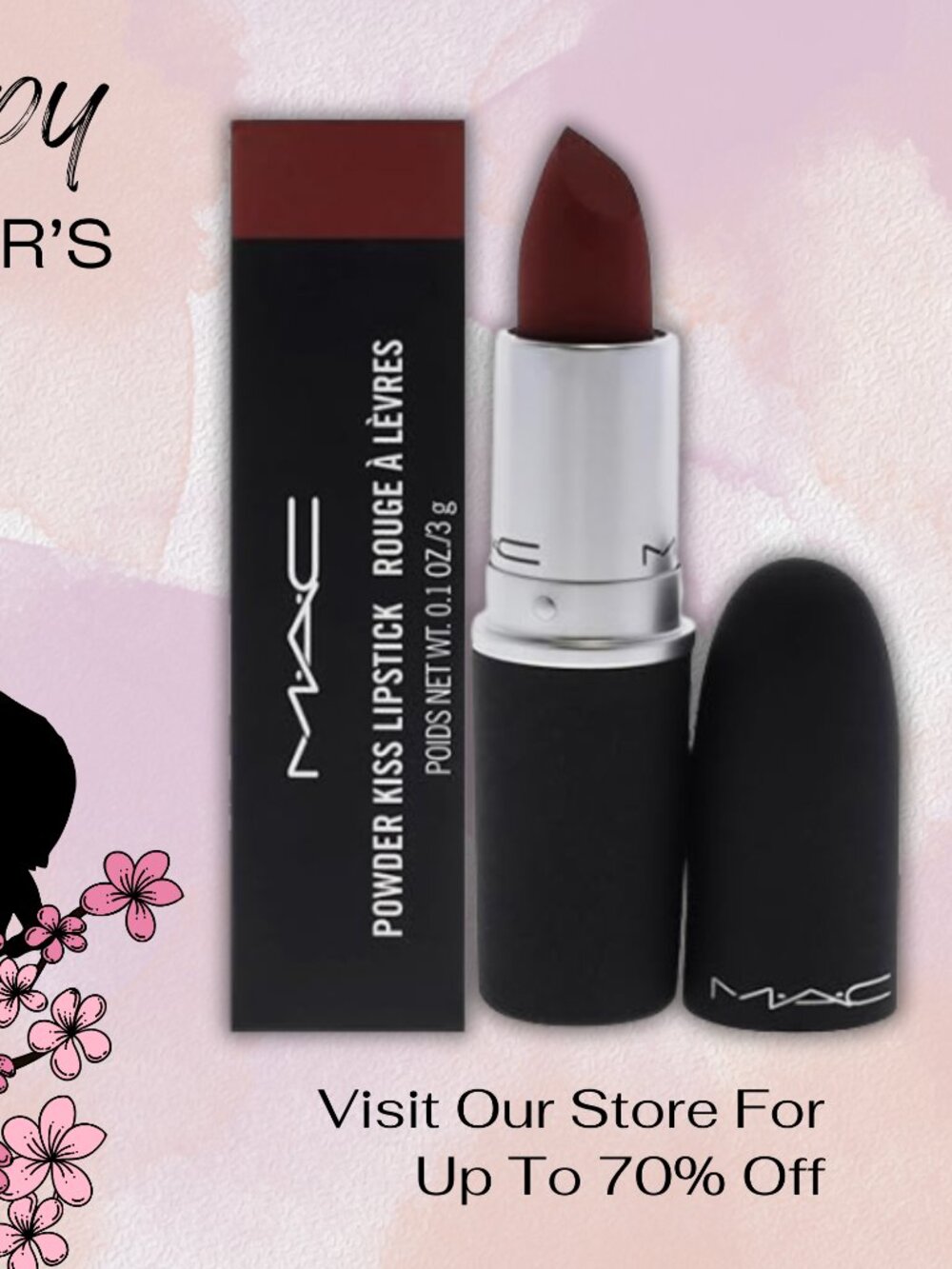 MAC Powder Kiss Lipstick - Devoted To Chili Lipstick Women 0.1 oz